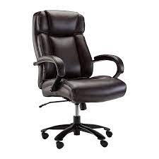 Photo 1 of Amazon Basics Big & Tall Adjustable Executive Office Chair - 500-Pound Capacity Black 