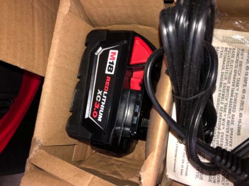 Photo 8 of Milwaukee M18 18-Volt 4 Gal. Lithium-Ion Cordless Switch Tank Backpack Water Supply Kit with 3.0 Ah Battery and Charger