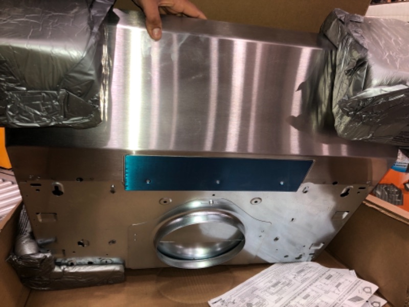 Photo 1 of Broan-NuTone BCSD124SS Glacier 24" BCSD1 Series Under-Cabinet 300CFM Max Blower 5 Sones Stainless Steel Range Hood