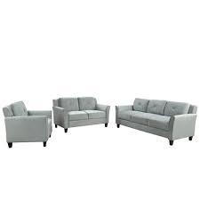 Photo 1 of ***INCOMPLETE SET ONLY ARM CHAIR***
U_STYLE BUTTON TUFTED 3 PIECE CHAIR 
