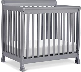 Photo 1 of DaVinci Kalani 4-in-1 Convertible Mini Crib in Grey, Greenguard Gold Certified