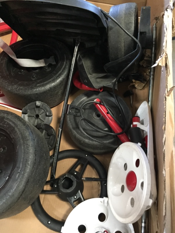 Photo 5 of parts only  ** Radio Flyer Ultimate Go-Kart, 24 Volt Outdoor Ride on Toy ***USED HEAVILY*** MAYBE MISSING SOME COMPONENTS***