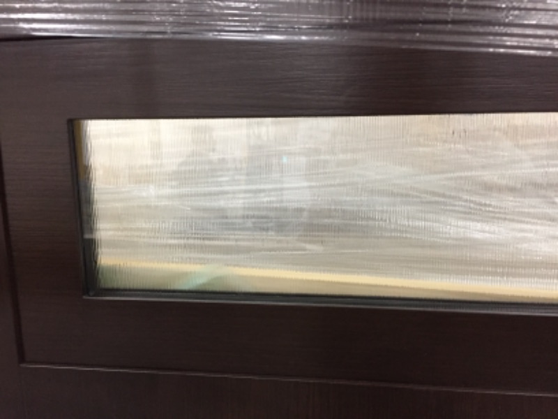 Photo 1 of ** STOCK PHOT FOR REFERENCE ONLY**
DOUBLE DOOR SPECIAL ORDER 36-36X80 
DOOR TYPE: TEAK
FINISH: COCOA TEAK
STYLE MOD 3L LARGE
GLASS STYLE: CORD
JAMB MAT" PVS
JAMB FINISH : HS-COCA
BKM:ATTACH
NO MULL
JAMB WIDTH 6_9/16
HINGE: PATINA
HANDLING: 2-RH
SWING: INS