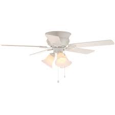 Photo 1 of ***STOCK PHOTO FOR REFERENCE ONLY***MAYBE MISSING SOME COMPONENETS****
44 in. LED Indoor White Ceiling Fan with Light Kit