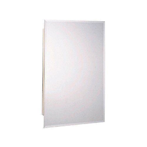 Photo 1 of 16 in. W Recessed Mirrored Medicine Cabinet
** NO SHELVES***