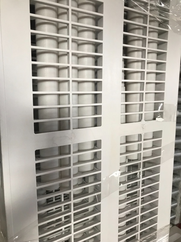 Photo 1 of 36 in. W x 72 in. H x 18 in. D 5-Shelf Plastic Ventilated Storage Shelving Unit ***MAYBE MISSING SOME COMPONENTS***
