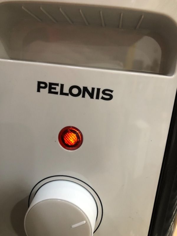 Photo 2 of Pelonis 1,500-Watt Oil-Filled Radiant Electric Space Heater with Thermostat