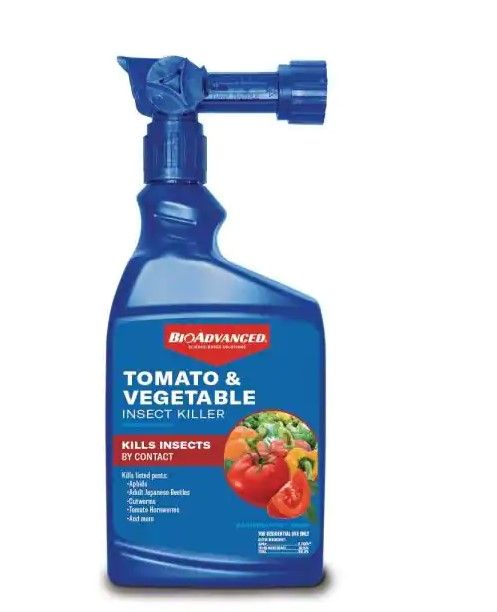 Photo 1 of 8PCK- BioAdvanced 32 oz. Ready to Spray Tomato and Vegetable Insect Killer