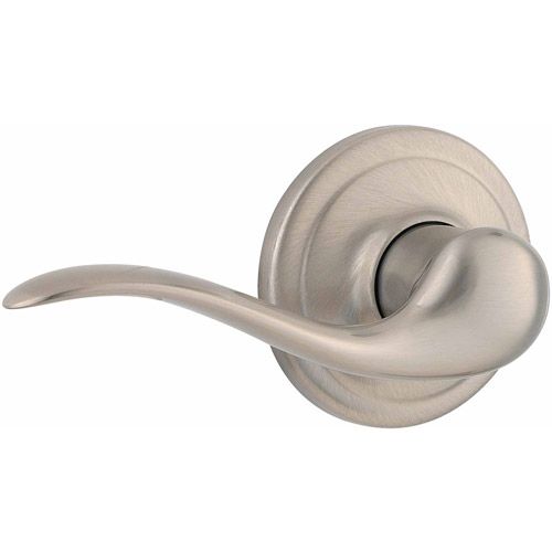 Photo 1 of 2pck-Kwikset Tustin Satin Nickel Steel Dummy Lever 2 Grade Left Handed
