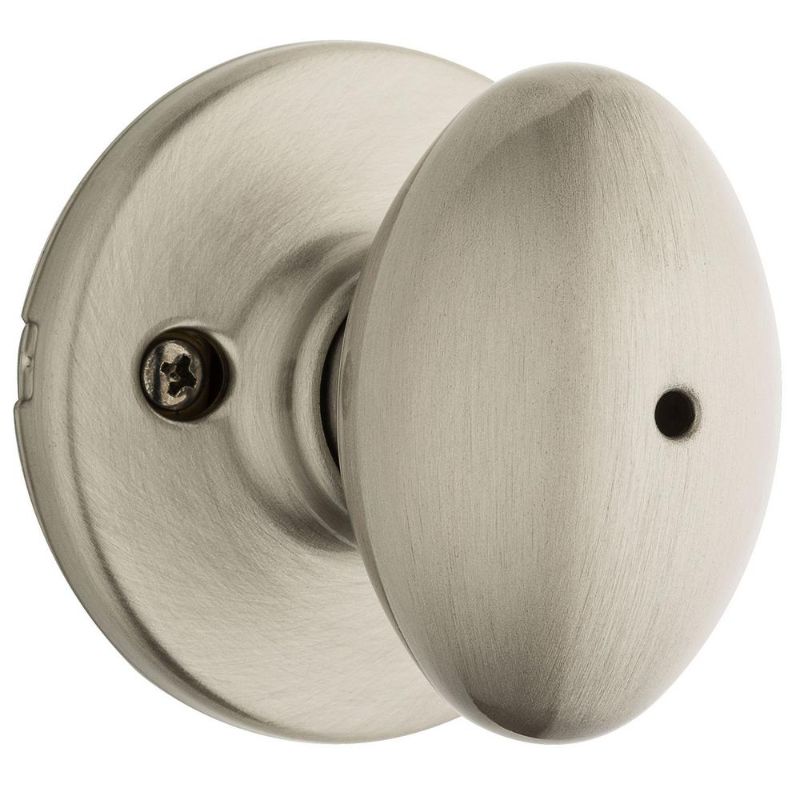 Photo 1 of 2pck- Kwikset Aliso Knob Privacy in Satin Nickel
