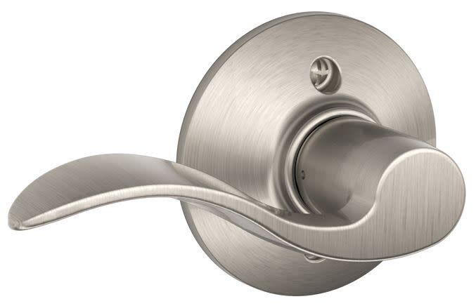 Photo 1 of 2pck- Schlage Accent Satin Nickel Dummy Door Lever