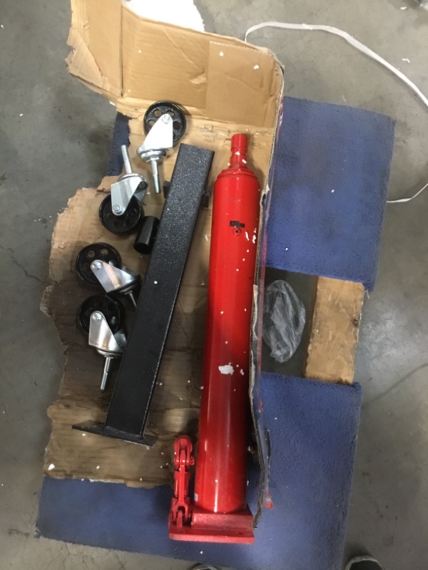 Photo 3 of **MISSING ARM THAT LIFTS JACK**MISSNG TOP PLATE**
BIG RED TR4053 Torin Hydraulic Garage/Shop Telescoping Transmission Floor Jack: 1/2 Ton (1,000 lb) Capacity, Red
