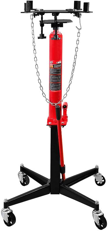 Photo 1 of **MISSING ARM THAT LIFTS JACK**MISSNG TOP PLATE**
BIG RED TR4053 Torin Hydraulic Garage/Shop Telescoping Transmission Floor Jack: 1/2 Ton (1,000 lb) Capacity, Red
