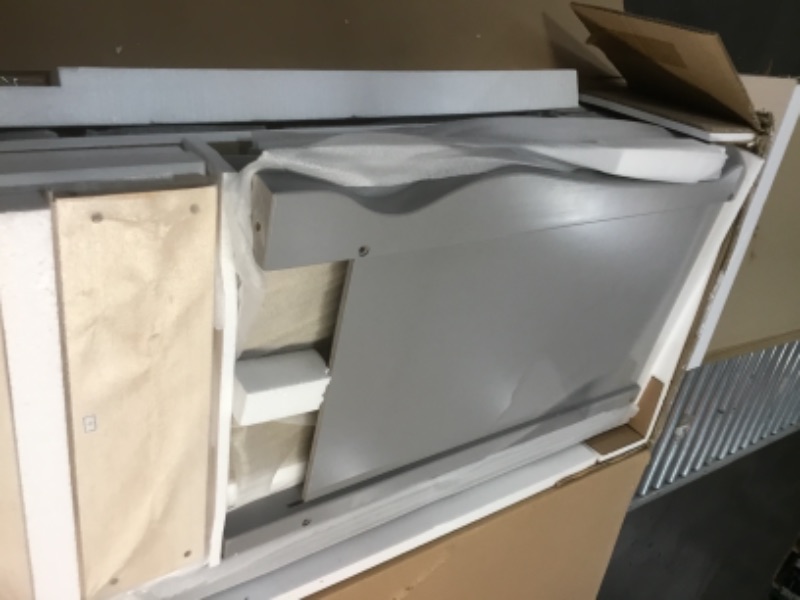 Photo 1 of **MISSING DRESSER TOP SHELF**
Delta Children Universal 6 Drawer Dresser, Grey
