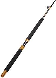 Photo 1 of ** COSMETIC DAMAGES***
Fiblink 1-Piece/2-Piece Saltwater Offshore Heavy Trolling Rod Big Game Roller Rod Conventional Boat Fishing Pole (5-Feet 6-Inch, 30-50lb/50-80lb/80-120lb)
