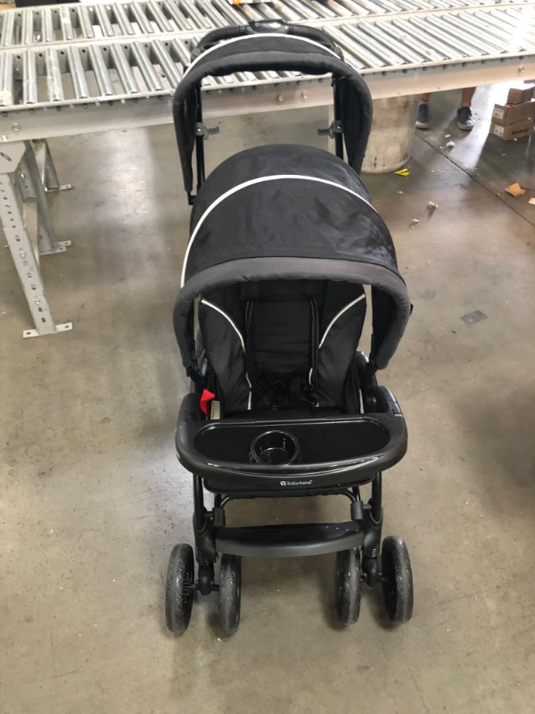 Photo 3 of  ***PARTS ONLY***NO BACK SEAT**** MISSING COMPONENTS***
'Baby Trend Sit and Stand Double Stroller, Onyx
