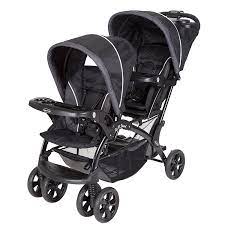 Photo 1 of  ***PARTS ONLY***NO BACK SEAT**** MISSING COMPONENTS***
'Baby Trend Sit and Stand Double Stroller, Onyx
