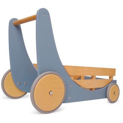 Photo 1 of Kinderfeets 3626 2-in-1 Cargo Walker Wagon for Children and Toddlers, Blue
