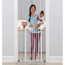 Photo 1 of 1166 H DS 36.5-in x 41-in White Metal Safety Gate