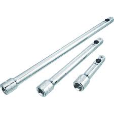 Photo 1 of 3/8 in. Drive Wobble Extension Set (3-Pieces)
