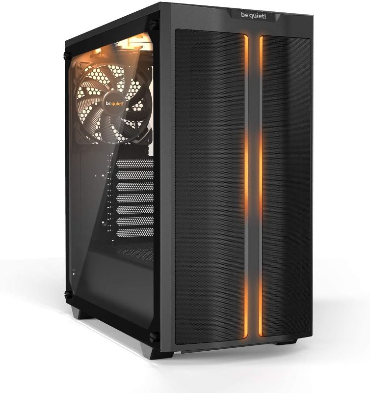 Photo 1 of be quiet! Pure Base 500DX Black, Mid Tower ATX case, ARGB, 3 pre-installed Pure Wings 2, BGW37, tempered glass window
