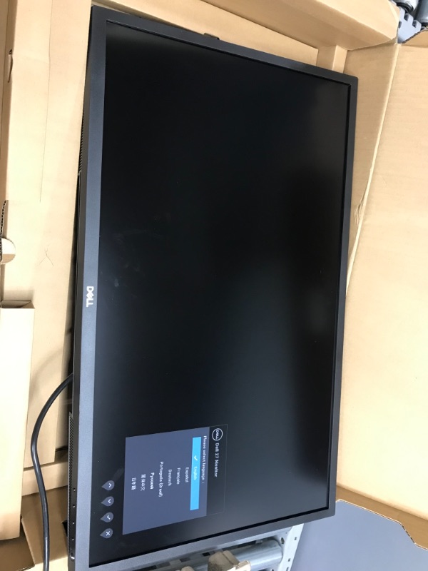 Photo 2 of Dell SE2722HX - 27-inch FHD (1920 x 1080) 16:9 Monitor with Comfortview (TUV-Certified), 75Hz Refresh Rate, 16.7 Million Colors, Anti-Glare with 3H Hardness, Black
