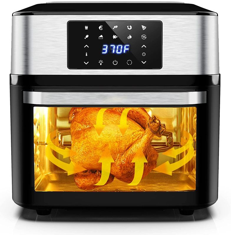 Photo 1 of 10-in-1 Air Fryer Oven, 20 Quart Airfryer Toaster Oven Combo, 1800W Large Digital LED Screen