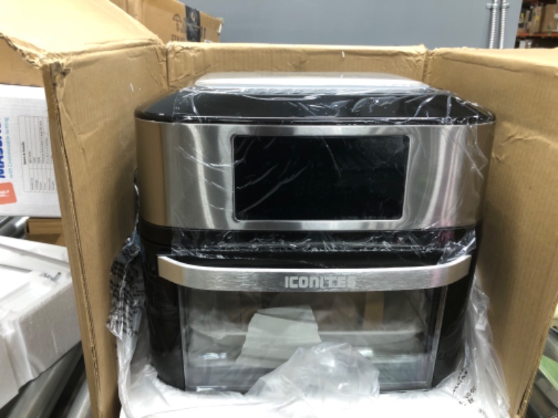 Photo 2 of 10-in-1 Air Fryer Oven, 20 Quart Airfryer Toaster Oven Combo, 1800W Large Digital LED Screen