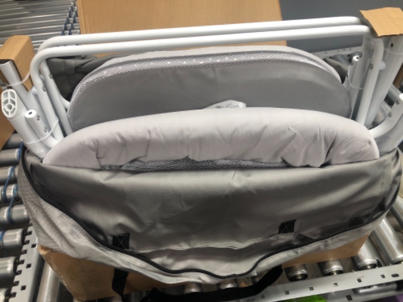 Photo 2 of Dream On Me Traveler Portable Bassinet - Light Gray