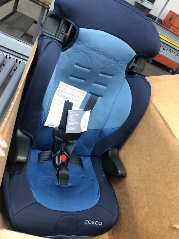 Photo 2 of Cosco Finale DX 2 in 1 Booster Car Seat Sport Blue