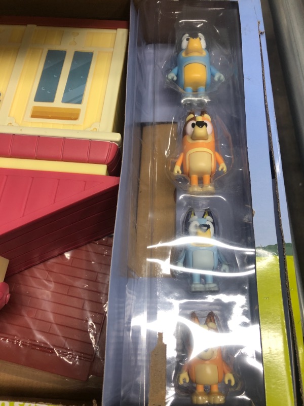 Photo 2 of Bluey Mega Bundle Home, BBQ Playset, and 4 Figures | Amazon Exclusive
