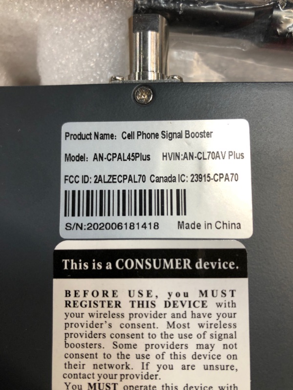 Photo 3 of ANNTLENT Cell Phone Signal Booster for Car Auto RV Truck 5 Bands ?Apply to All U.S. Carriers | Verizon AT&T Sprint | Amplifies 4G LTE 3G 2G Signal .
