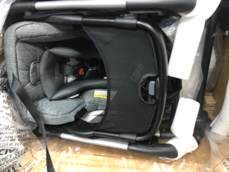 Photo 4 of Evenflo Pivot Xpand Modular Travel System with SafeMax Infant Car Seat
