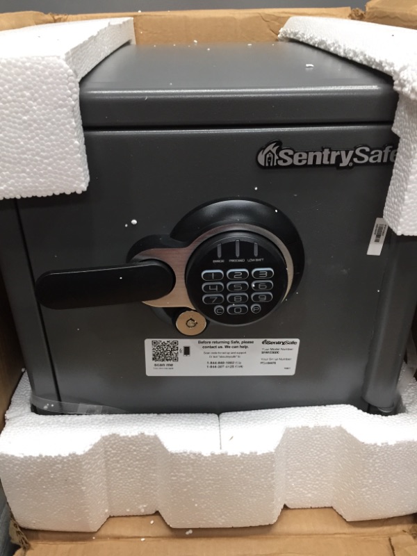 Photo 2 of Sentry Fire-Safe Electronic Lock Business Safes, Grey