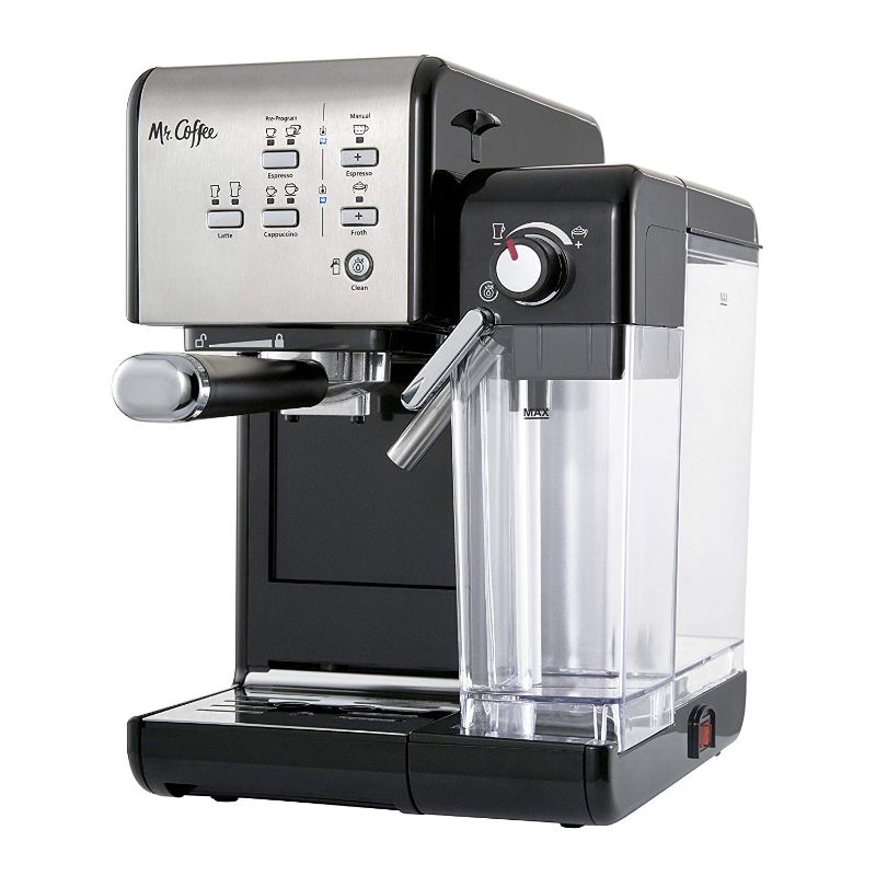 Photo 1 of Mr. Coffee One-Touch CoffeeHouse Espresso Maker and Cappuccino Machine
