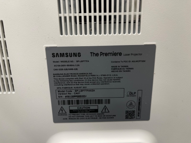 Photo 8 of Samsung LSP7T the Premiere Projector Ultra Short-throw , 4K
