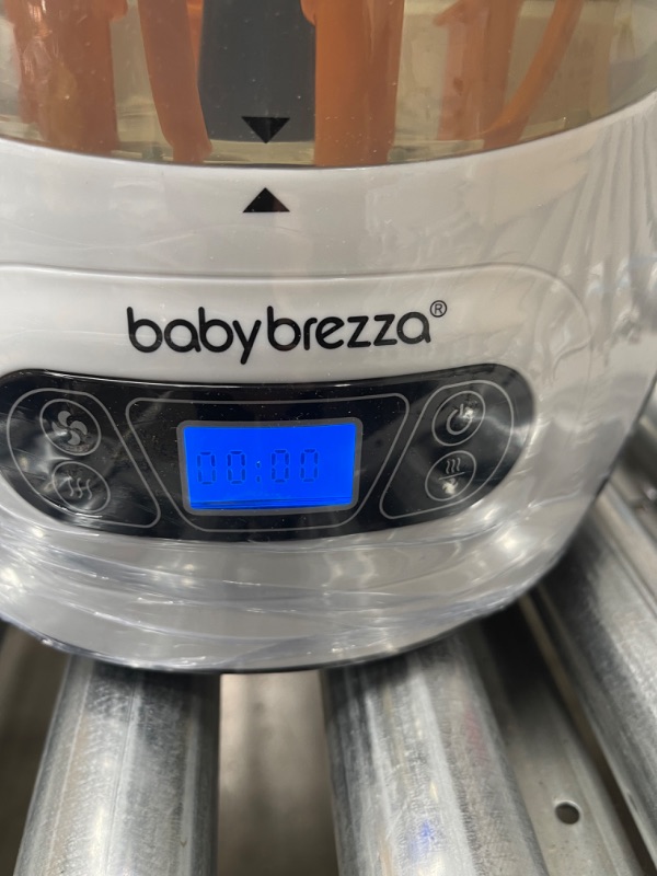 Photo 3 of Baby Brezza Electric Baby Bottle Sterilizer and Dryer Machine Steam Sterilizer, Universal Fit Steamer, Sterilizes Pacifiers, Glass, Plastic, and Newbo
