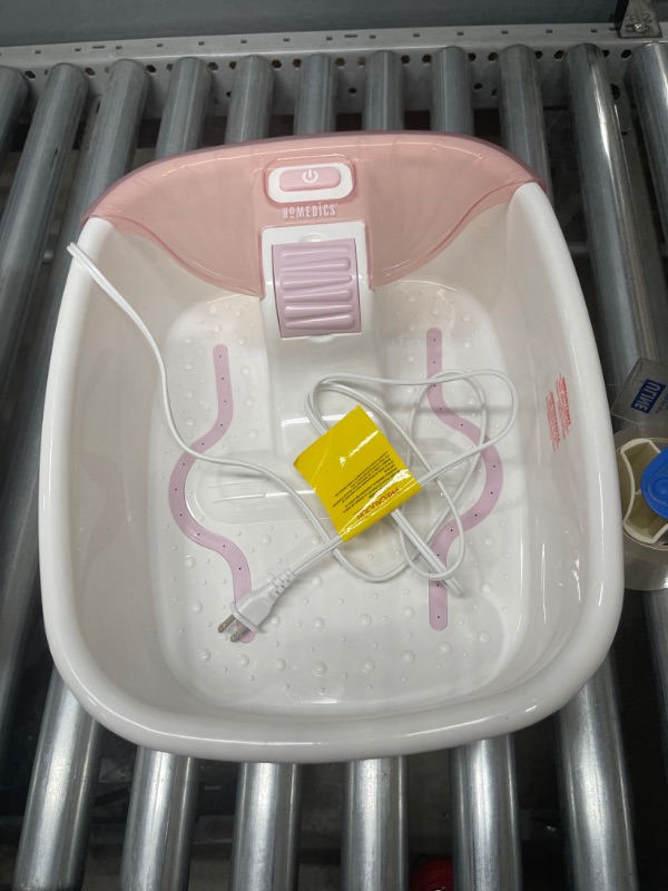 Photo 2 of Homedics Bubble Bliss Deluxe-Foot Spa, Heat Maintenance, Raised Nodes, 3 Attachements
