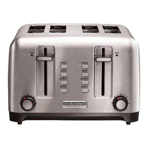 Photo 1 of Hamilton Beach Stainless Steel Professional 4 Slice Toaster