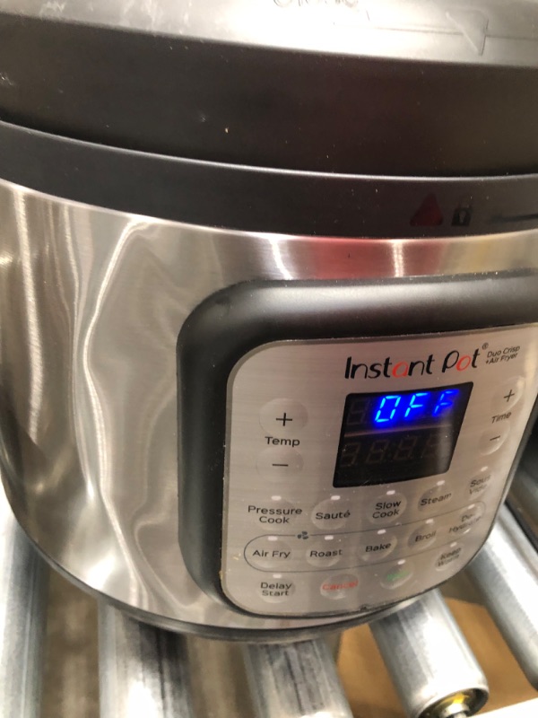 Photo 3 of **DAMAGED***Instant Pot Duo Crisp Plus Air Fryer Stainless