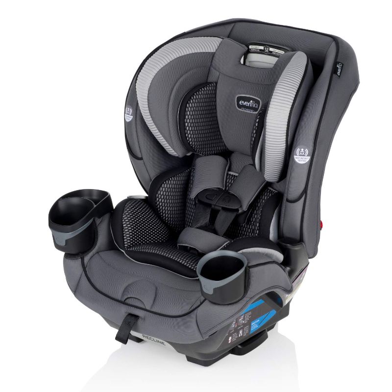 Photo 1 of Evenflo EveryFit 4-in-1 Convertible Car Seat, Winston , 22.25x19x32.5 Inch (Pack of 1)
