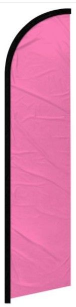 Photo 1 of (stock photo for reference only)
5ft feather flag pink 