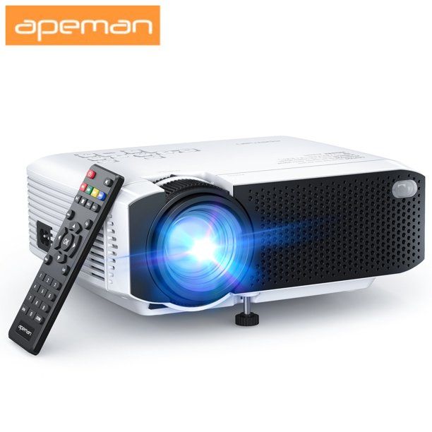 Photo 1 of APEMAN Upgraded 1080P Supported Mini Portable LCD Projector with 50000Hours and 180" Large Screen