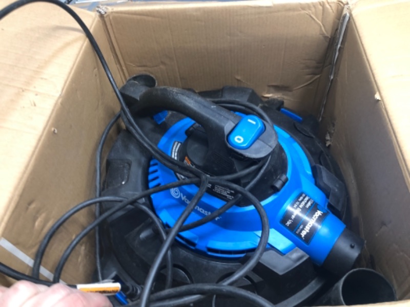 Photo 1 of Vacmaster VBV1210, 12-Gallon* 5 Peak HP** Wet/Dry Shop Vacuum with Detachable Blower, Blue