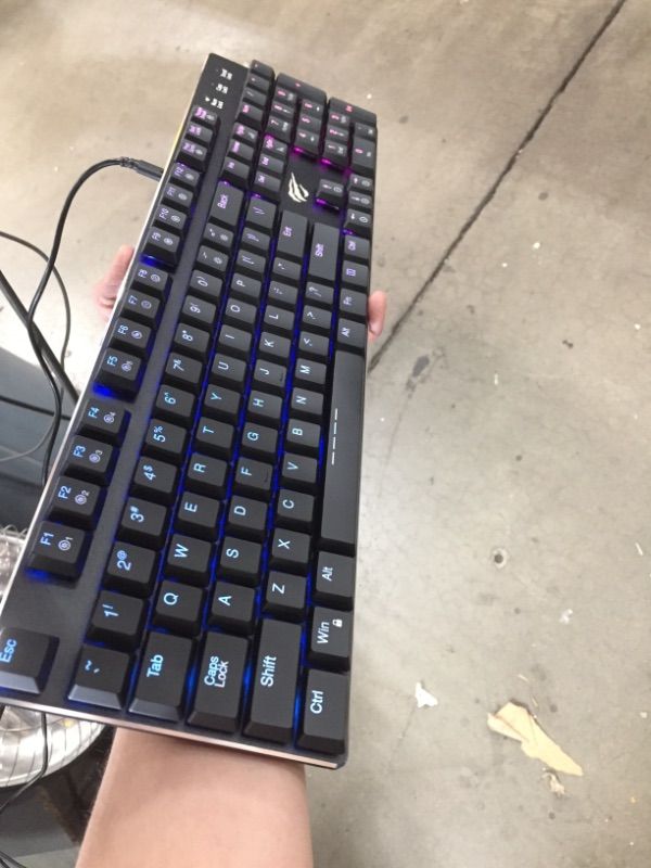 Photo 2 of HAVIT HV-KB395L Low Profile Mechanical Keyboard, 