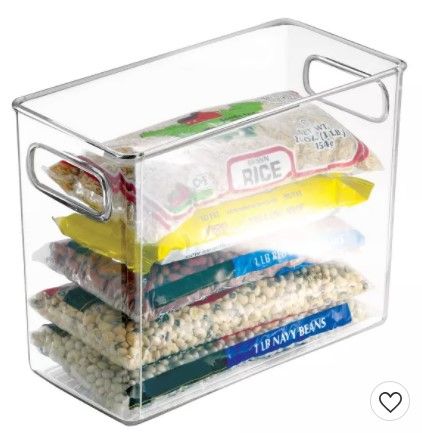 Photo 1 of 10"x5"x8" Fridge and Pantry Tall Binz Clear 2 PACK