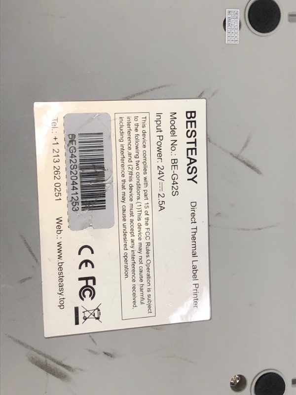 Photo 3 of Thermal Shipping Label Printer - Direct Thermal High Speed Printer - Compatible with Amazon, Ebay, Etsy, Shopify - 4×6 Label Printer & Multifunctional Printing - Compare to Dymo 4XL
