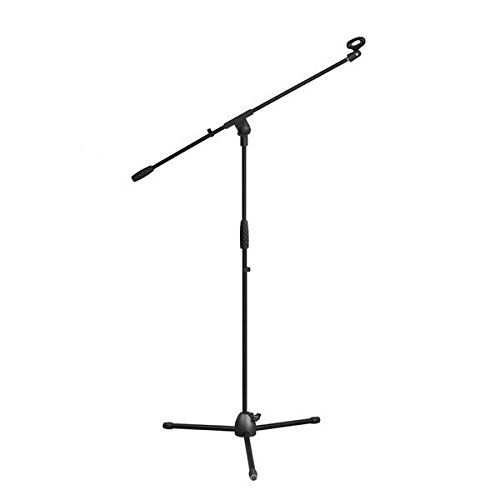 Photo 1 of PYLE PMKS3 Tripod Microphone Stand with Extending Boom
