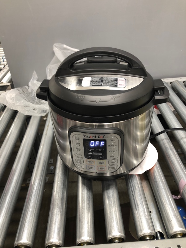 Photo 2 of Instant Pot DUO80 7-in-1 Programmable Pressure Cooker 8-Qt.
