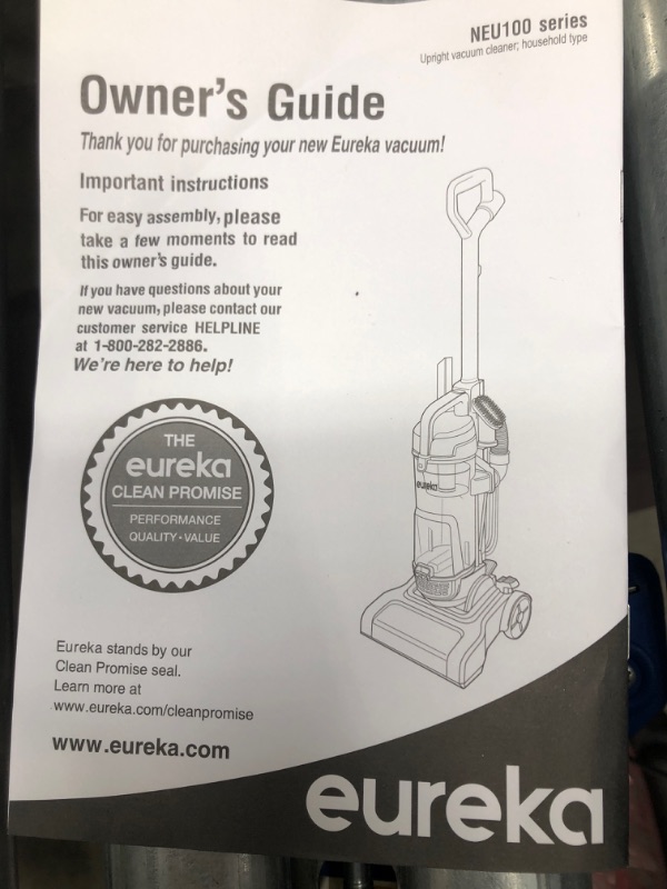 Photo 3 of EUREKA Airspeed Ultra-Lightweight Compact Bagless Upright Vacuum Cleaner, Replacement Filter, Green AirSpeed + Replacement Filter
